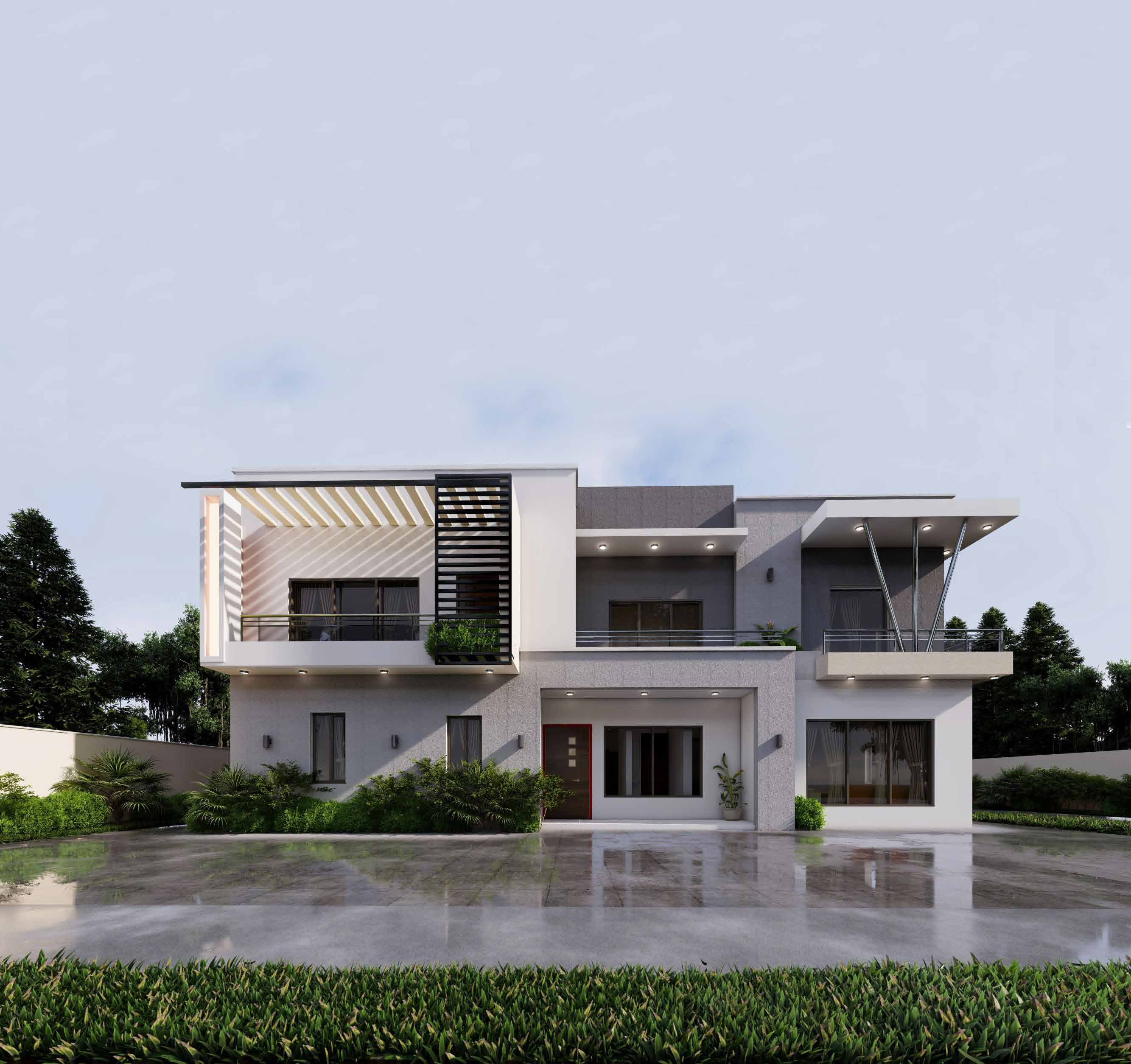 7-Bedroom Gated Villa – Chateaux, Cosgrove