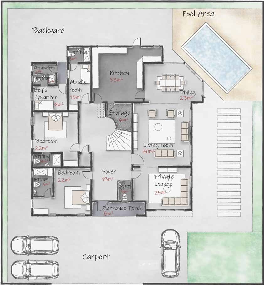 7-Bedroom Gated Villa – Chateaux, Cosgrove — photo 3