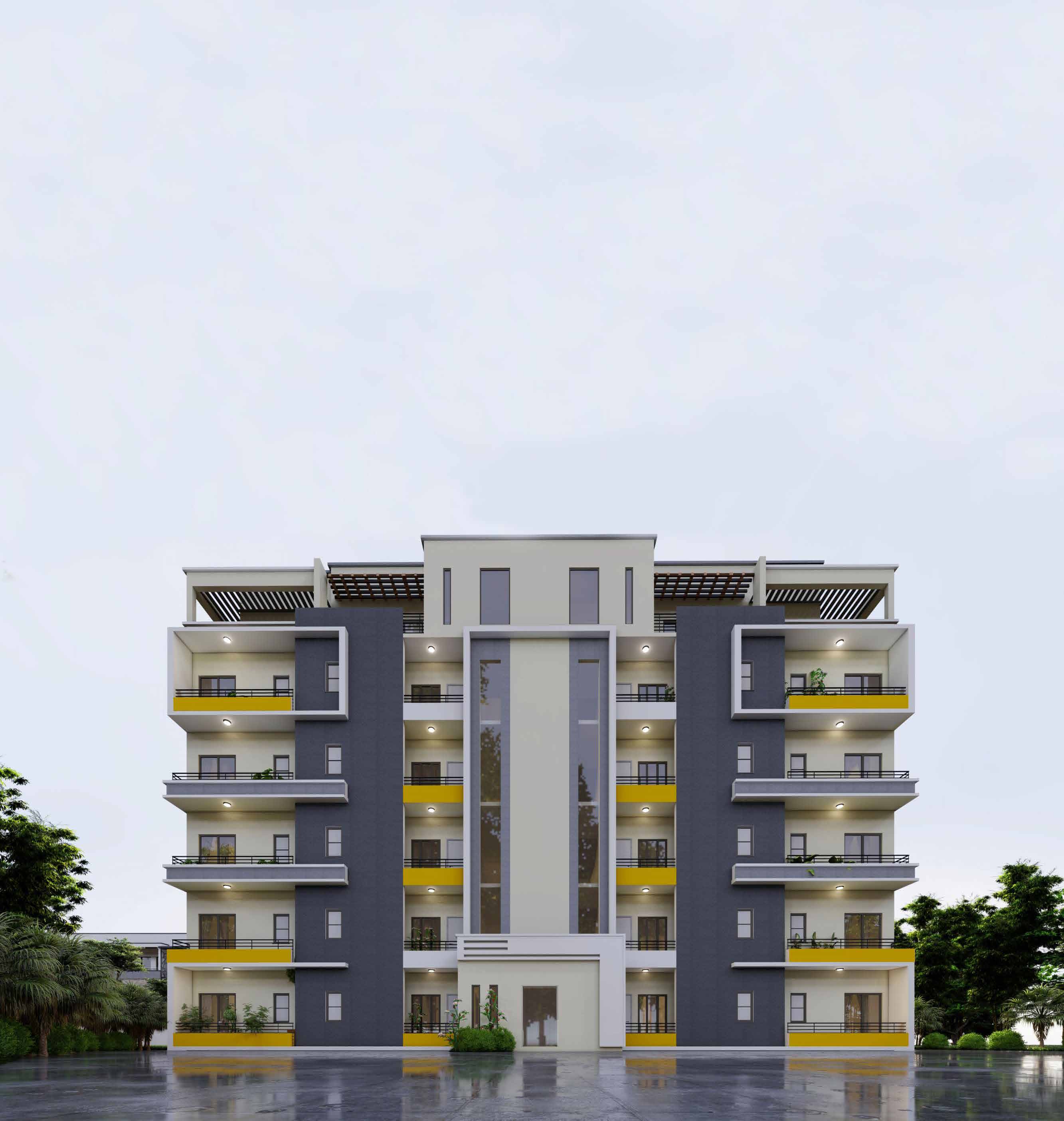 Maple 3-Bedroom Apartment (Semi-Finished) – Katampe Lot 1, Cosgrove