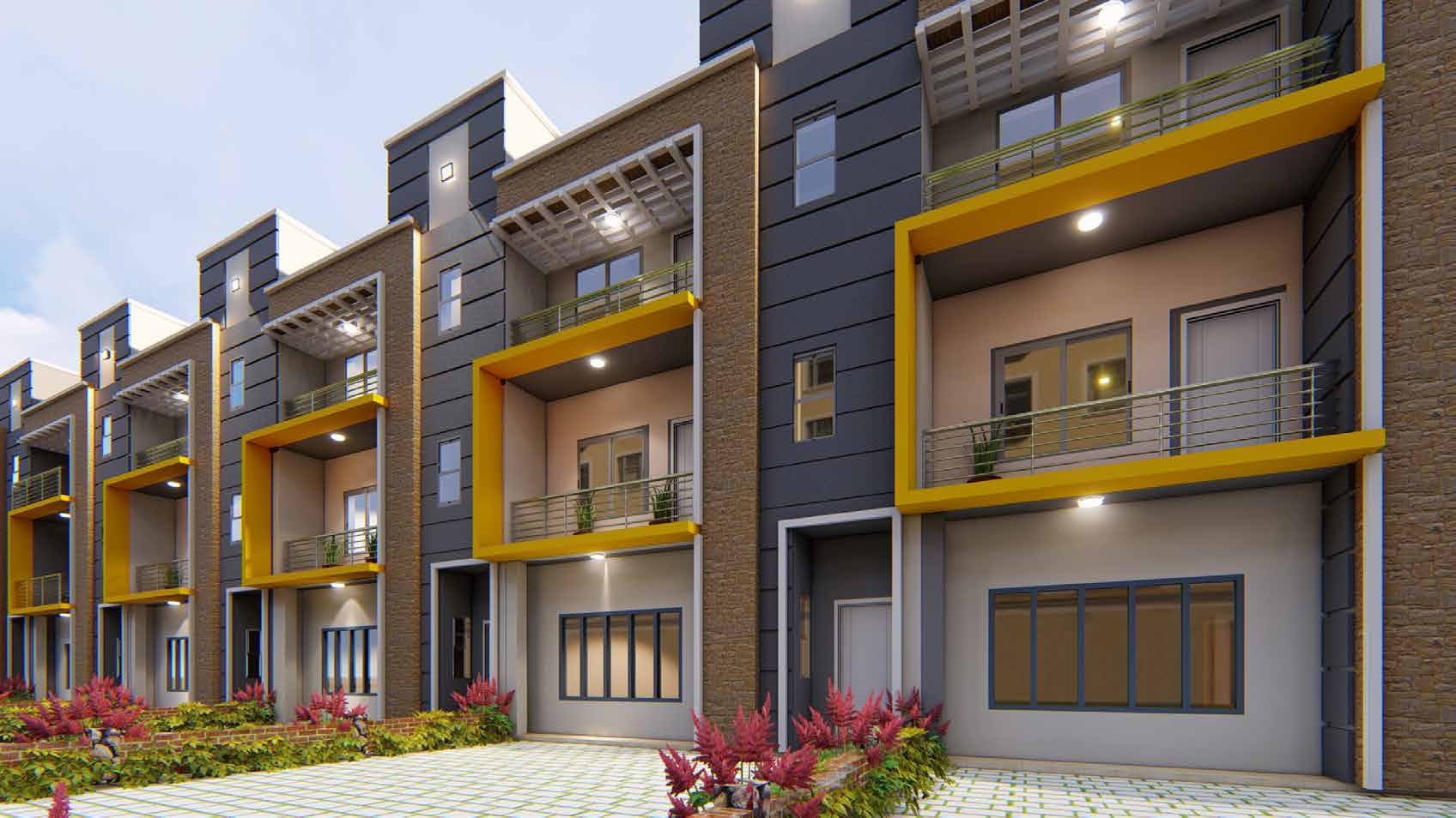 Acacia 4-Bedroom Terrace Duplex (Semi-Finished) – Katampe Lot 1, Cosgrove — photo 2